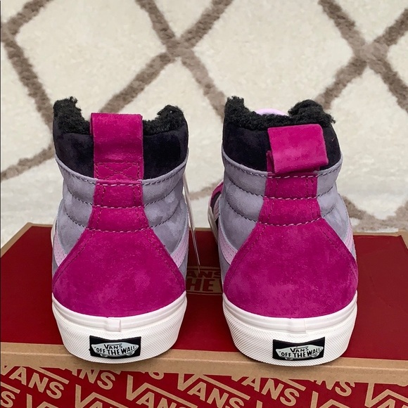 VANS Sk8-Hi 46 Mte Dx Mte Lilac Grey/Obsidian WMNS - Picture 10 of 16